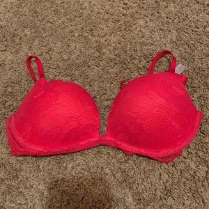 Red Victoria Secret bra!